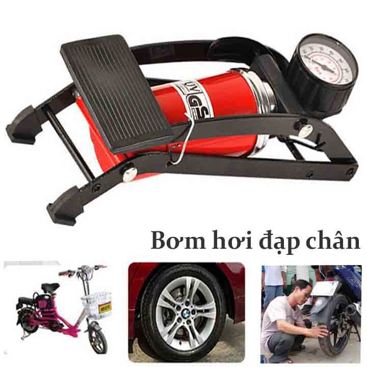 Bơm Hơi Đạp Chân Mini 1 Pitton - Bơm Xe Máy Đạp Chân | Shopee Việt Nam