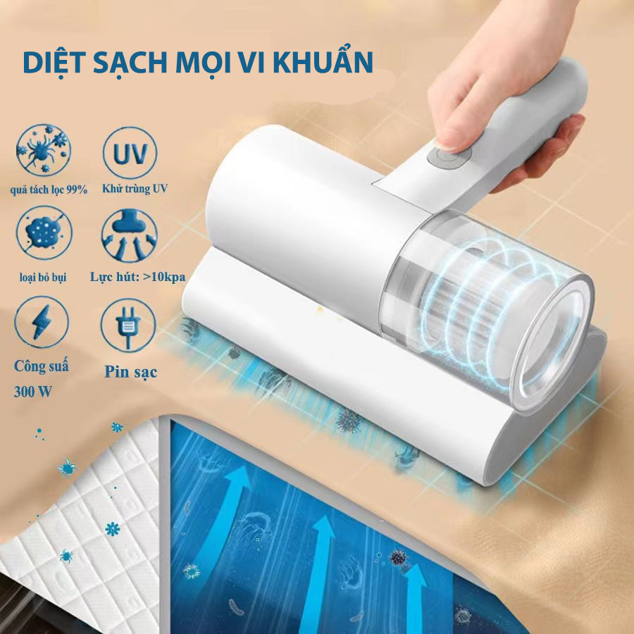 Máy Hút Bụi Giường Nệm Diệt Khuẩn UV