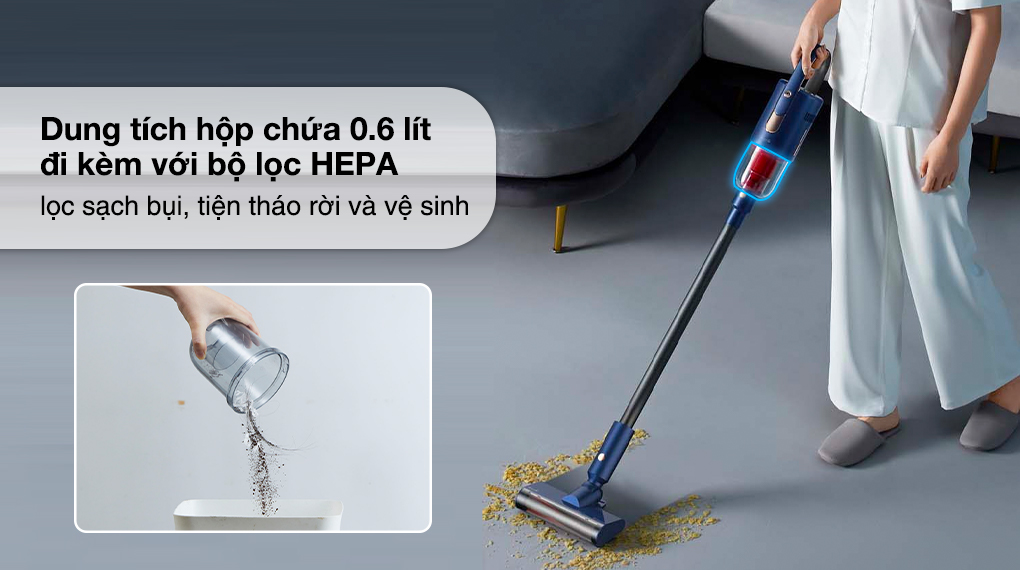 Máy hút bụi không dây Deerma VC811 - giá tốt