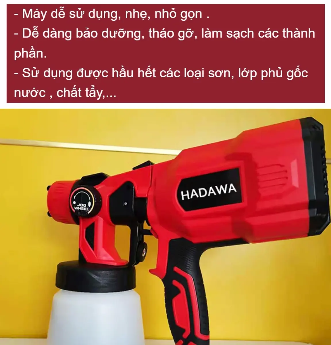 Máy Phun Sơn Cầm Tay 