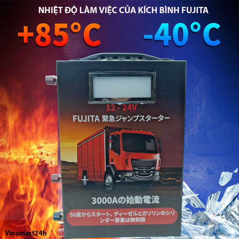 Kích Nổ Xe Tải 12V-24V FUJITA Chính Hãng Japan