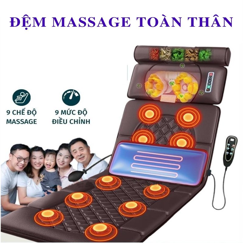 Đệm Massage Toàn Thân FUJITA Nhật Bản