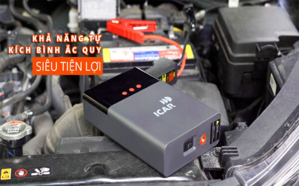 Bơm Lốp Kiêm Kích Bình ICAR P68 Đa Năng